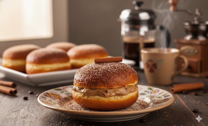 Receita de Sonho de Café Fácil e Fofinho [Doce de Padaria em Casa]